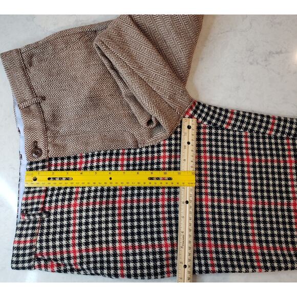 ROWING BLAZERS x TARGET Mixed Print Houndstooth Herringbone Pants Men's Size 32 - Picture 7 of 9
